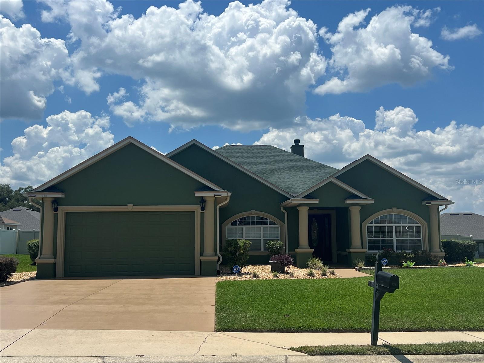 Stunning Former Model 3/2 Pool Home in Gated St. James Park!
Welcome to this beautifully maintained and thoughtfully upgraded original model home located in the highly sought-after gated community of St. James Park - minutes from local shopping, dining, and medical facilities. This immaculate property showcases elegance, functionality, and curb appeal, making it a true gem in the neighborhood. Step inside to discover a spacious, open split floor plan (2,260 living sq/ft!) with a seamless indoor-outdoor flow, perfect for entertaining or relaxing in your private backyard oasis. Boasting a large foyer that opens into an open concept living/great room with a wood-burning fireplace. With open access to the kitchen, you'll notice windows throughout the back of the home overlooking towards the back lanai/pool area. Don't forget your large counter-top height breakfast bar, easily sitting at least 5-6 chairs! Leaving the kitchen area, you have a separate hallway with a half bathroom perfect for guests and just beyond you have your own separate laundry room w/ utility sink that leads into the 2 car garage with a beautifully stained floor (matching the stained driveway and walkway). When the day is over, head over to your spacious primary suite with its own private hallway/sitting area, a large expansive bathroom w/ a garden tub, walk-in shower, separate sinks (one including its own vanity space) and private toilet area. The primary suite also dons a private set of French doors giving direct access to the back screened in lanai/pool area. In addition, the 2 large guest bedrooms (one also having direct access through the French doors to the back lanai/pool area) are on the opposite side of the home giving the traditional split floor plan its well known aspect for guest and owner privacy - as well as your guests will enjoy a full bathroom on that side of the home. Step outside to your back patio/lanai that is screened in with an expansive 29' x 42' enclosure covering the large 25x15 in-ground pool (installed 2018 - pool depth is approx. 2.5' in shallow end and approx. 7' in deepest end with sitting area on one side of pool) that is highlighted by a tranquil waterfall and light feature, as well as enhanced by solar color-lighting throughout the pool enclosure, back patio, and front landscaping—creating the perfect ambiance day or night. Maybe it's getting too sunny outside on your back patio? Use your remotes to bring down your recently installed electric patio shades.
Recent upgrades include: New roof (2023), HVAC system (2021–2022), Electric water heater (August 2024), Pool equipment including heater/solar cover/screen enclosure (2023), Remote-controlled exterior patio shades (2023), Rain Bird irrigation system front and back of yard (2023), Beautifully Stained driveway/walkway/garage floor (2023), Canopy over grill area (2023). Enjoy peace of mind and convenience with 2 remotes for both the front and rear gates, along with 2 garage remotes. The HOA is just $90/month, covering twice-weekly trash pickup (Tuesdays & Fridays), gated entry maintenance, and OPD neighborhood watch patrol.
Whether you’re hosting poolside gatherings or savoring quiet evenings under the canopy-covered grill area or sipping coffee in the morning with your patio shades down while watching the sun rise, this home offers it all. Don’t miss your chance to own this exceptional home—schedule your private tour today!