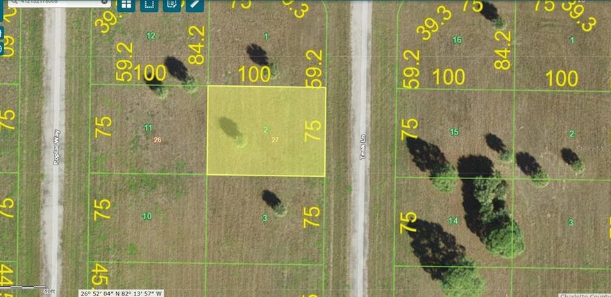 NICE Residential Lot in Rotonda Meadows and Villas in Placida!! Terrific opportunity to build your dream home or invest in a growing community. Public water and sewer are available!! Low yearly property owners association dues. The community has several lakes and canals. Many new construction homes being built. Rotonda Meadows is located close to Gasparilla Island, Boca Grande, Port Charlotte and Englewood. Here you will enjoy world class beaches, fishing, and golfing. Nearby marinas. Package deals available for investors or builders.