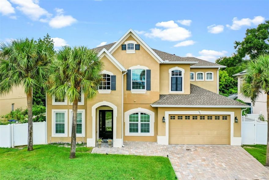 Welcome to this beautiful and spacious 6-bedroom, 3.5-bathroom home located in the highly desirable gated community of Willows on the Lake in the heart of Ocoee. From the moment you enter, you’ll be impressed by the formal living room with soaring ceilings and abundant natural light. The oversized kitchen is a chef’s dream, featuring granite countertops, a breakfast bar, and a butler’s pantry, and flows perfectly into the formal dining room, ideal for hosting family and friends. The generous primary suite is a true retreat with a walk-in closet, double vanity, garden tub, and large windows that fill the room with natural light. Step out onto the private enclosed balcony patio from the primary bedroom, perfect for enjoying morning coffee or evening relaxation. The outdoor space is equally inviting with a screened-in back patio, extended paver area, and fully fenced yard—ideal for entertaining and enjoying Florida living. Additional highlights include recently upgraded hurricane impact and energy-efficient windows.  This community offers a private and secure gated community entrance, as well. Conveniently located near Publix, minutes from downtown Winter Garden, and offering easy access to SR 408 and SR 429, this home truly has it all. Don’t miss your chance to make this stunning property yours—schedule your private showing today!