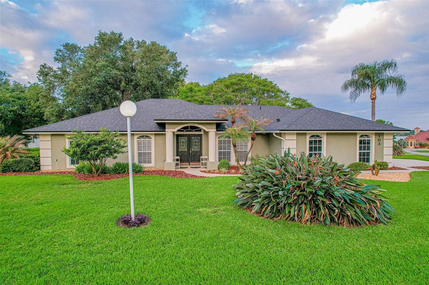 Welcome to 103 Glistening Dr in Auburndale, FL—where comfort, style, and space come together in one beautifully updated home. Located within the Reflections of Juliana gated community and situated on an expansive 0.45-acre corner lot, this 4-bedroom, 2-bathroom residence offers both privacy and room to truly enjoy Florida living.

From the moment you step inside, you’ll notice the fresh, modern feel created by brand-new luxury vinyl plank flooring, new carpet, and fresh interior paint throughout. The open layout allows natural light to flow effortlessly through the living spaces, creating a bright and inviting atmosphere that feels like home the second you walk in. Whether you're hosting family gatherings or enjoying a quiet evening, the space adapts perfectly to your lifestyle.

The kitchen has been thoughtfully updated with new cabinets and stunning quartz countertops, offering a clean, contemporary look that is as functional as it is beautiful. It’s the kind of kitchen that makes mornings feel a little calmer and entertaining feel a little easier—whether you're cooking a full meal or just plating takeout like a pro.

The spacious primary suite and additional bedrooms provide flexibility for families, guests, or even a home office setup. Every room carries the same refreshed feel, making this home truly move-in ready without the need for immediate updates or renovations.

Step outside and you’ll find one of the property’s standout features—the oversized corner lot. With nearly half an acre, there’s plenty of room to create your ideal outdoor space, whether that includes a future pool, garden, or simply wide-open green space to enjoy. The irrigation system is supported by a private well, helping you maintain a lush lawn while keeping utility costs in check.

This home offers the perfect blend of modern updates, functional layout, and outdoor space, all within a desirable gated community in Auburndale. It’s the kind of property that checks the boxes you were hoping for—and maybe even a few you didn’t expect.

Set up a showing today!

Information provided is deemed reliable. All informtion should be verified by Buyers.
