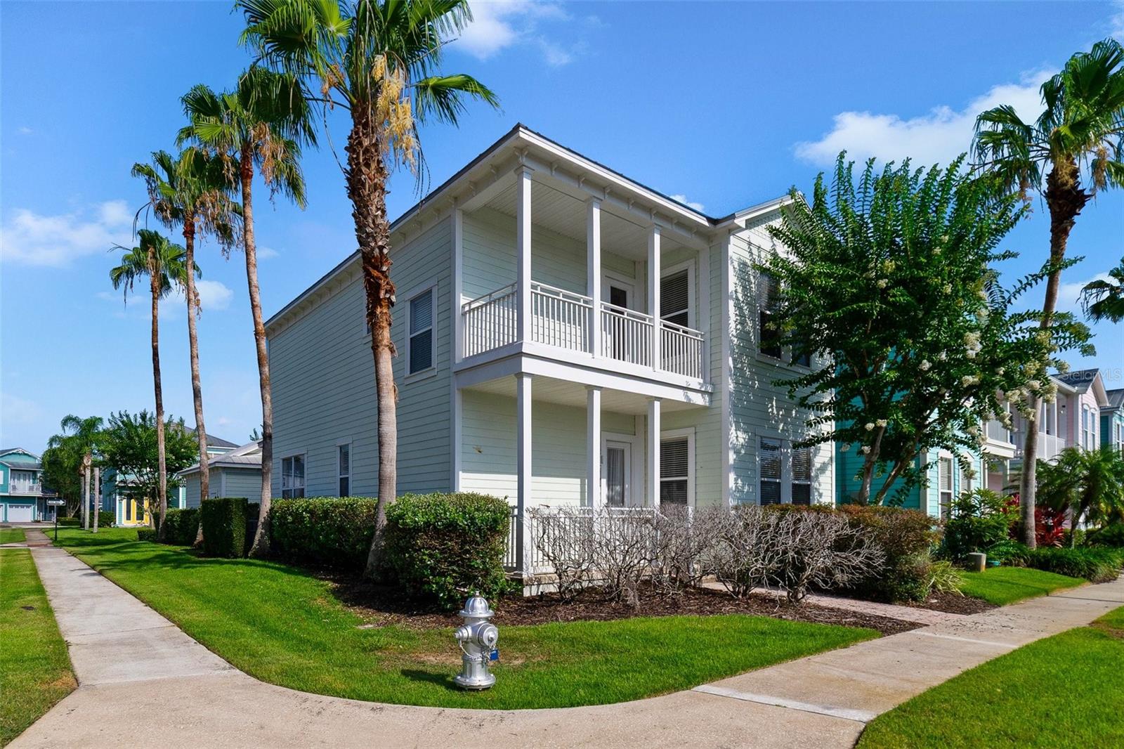 Come and see this amazing, 4-bedroom, 3.5-bath home located in the highly sought-after Reunion Resort. Whether you're looking for a primary residence, second home, or investment property, this stunning home offers unmatched versatility and charm. The spacious open-concept living area and formal dining room are ideal for entertaining, with large windows and French doors that flood the space with natural Florida sunlight and offer seamless access to the backyard. The home has one larger bedroom on the first floor with its own on-suite, upstairs you will find 3 large bedrooms with a large resort-style master suite. This home sits on a large corner lot across from the pond in the community. Located just minutes from Walt Disney World and other major attractions, Reunion Resort is one of Central Florida’s top vacation destinations. Schedule your showing today and make this your dream home—whether for personal use or to capitalize on Reunion’s thriving short-term rental market.