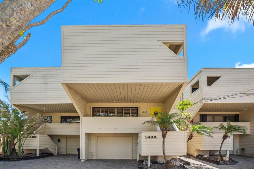 Rarely available, this stunning Tiffany Sands townhome on Siesta Key offers an open floor plan with 3 spacious bedrooms featuring walk-in closets, 3.5 baths, and a versatile first-floor bonus room with a full bath and private entrance.
Beautifully renovated, this exquisite residence boasts a one-car garage and storage space, multiple large decks, and a patio—perfect for soaking in breathtaking beach views, gentle Gulf breezes, and the mesmerizing turquoise waters.
Just a short stroll away, your deeded beach access leads to Siesta Key’s world-famous white quartz sand. Plus, your moments from the lively Siesta Key Village, where you’ll find charming shops, restaurants, bars, a grocery store, and a liquor store—everything you need for the ultimate island lifestyle!