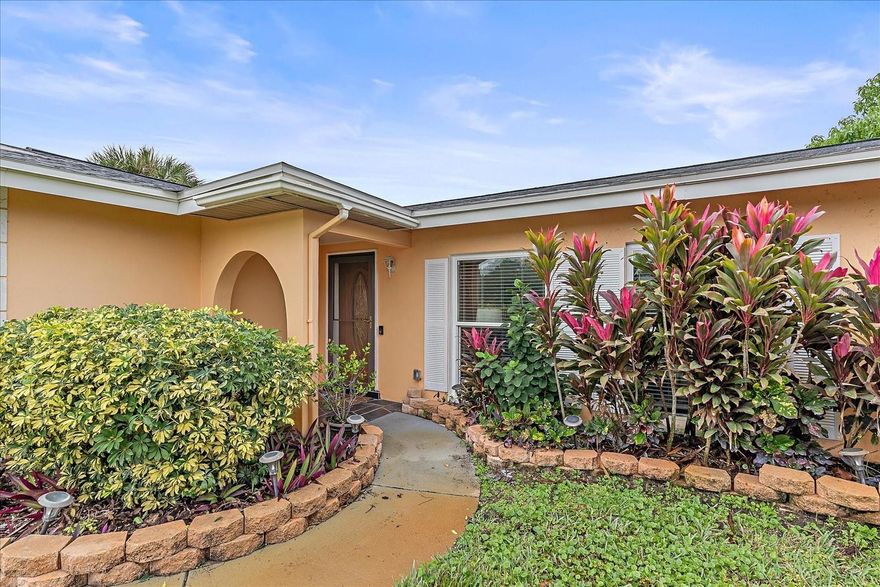 Absolutely remarkable pool home in the highly desirable neighborhood of Village Green, Bradenton. Blocks from Palma Sola Bay and three miles from Anna Maria Island lies this tropical oasis with mango trees, meyers lemons, figs and a Soursop tree in your backyard. Florida living at it’s finest with a recently resurfaced heated pool and spa, screened in lanai and privacy fencing. Located on a cul-de-sac you will enjoy the peaceful setting of this neighborhood with it’s convenient access to world renown beaches and plenty of outdoor activities. This home has been meticulously cared for with NEW roof, whole home has been re-plumbed, new air conditioning ducts and insulation, freshly painted exterior, quartz countertops, coffered ceiling in kitchen with recessed lighting, irrigation system, newer flooring, several hurricane impact windows, newer garage door and pool heating pump with control panel. Looking for a vacation rental or secondary home? This home is located in an eligible rental location and has an option to purchase furnishings and  personal property. Featuring three bedrooms, two bathrooms, a kitchen in the heart of the home overlooking the pool area, open living and dining spaces, split floor plan with walk-in closet in owner’s suite, and Florida room that doubles as a media and/or office. Boat, kayak and paddleboard launch nearby, nature trails at Robinson Preserve, DeSoto Park and access to shopping. Ride your bike to the beach and dining on the island! Close to downtown Bradenton and Riverwalk. A short drive will take you to the picturesque Longboat Key, Holmes Beach, and the world-renowned Siesta Key, offering endless opportunities for beach outings and water adventures. Optional HOA of $100 annually. You won’t want to miss this charming home that has been meticulously maintained!