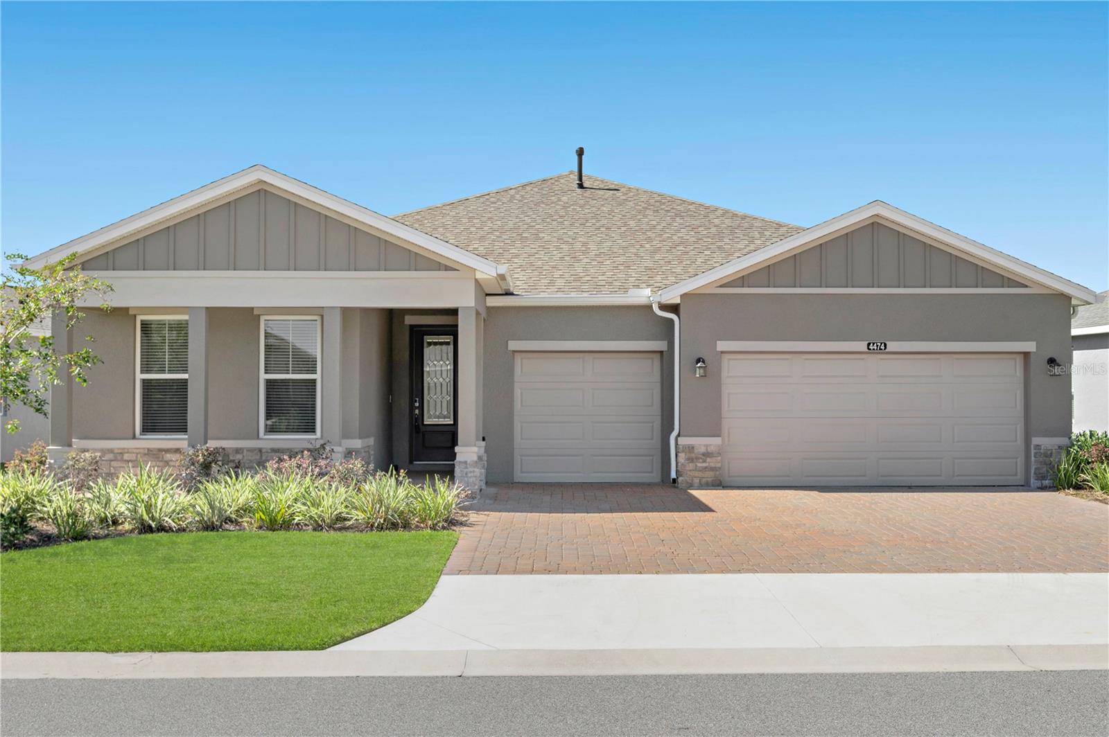 Step into the elegance of Ocala Preserve living with this former Shea Homes model, a 2023-built residence designed to impress at every turn. Located in one of Ocala’s premier 55+ gated golf communities, this property blends modern sophistication with a vibrant, active lifestyle. From championship golf and miles of walking trails to a full-service spa, fine dining, and fitness facilities, the amenities here are second to none. Showcasing more than $120,000 in high-end upgrades, this home was built as a showcase—and it still feels like one today. The open-concept layout spans 3 bedrooms, 3 bathrooms, and a dedicated office, all enhanced with designer details. Ceramic tile flooring flows underfoot, while custom lighting, upgraded counters, and fine finishes give every room a polished touch. Guests will love the private in-law suite, complete with its own full bath, while the oversized laundry room makes daily routines effortless with cabinetry, folding space, and a utility sink. The gourmet kitchen—outfitted with top-of-the-line appliances—opens seamlessly to the living area, creating a bright and welcoming space for entertaining or simply relaxing at home. The owner’s suite is a retreat unto itself, featuring a walk-in custom closet and a spa-worthy bathroom with dual vanities and stunning tile finishes. Step outside to a screened-in lanai, ideal for enjoying your morning coffee or unwinding at sunset. And with a 3-car garage, there’s room for cars, storage, and even a golf cart. Perfectly maintained and move-in ready, this home offers both luxury and convenience in one of Ocala’s most sought-after communities. Beyond the walls of this stunning home, Ocala Preserve has so much to offer. Residents enjoy a true resort-style atmosphere, complete with on-site dining, a refreshing resort pool, and a state-of-the-art fitness center. Outdoor lovers will appreciate the pickleball and tennis courts, bocce ball, and miles of trails that wind through lakes and preserved green space. The community’s signature championship golf course, designed by Tom Lehman, offers a premier experience for golfers of all levels. With a vibrant calendar of clubs, events, and social gatherings, Ocala Preserve provides not just a home—but a lifestyle full of opportunities to connect, explore, and thrive. Schedule your private tour today and see why life at Ocala Preserve is truly unmatched.