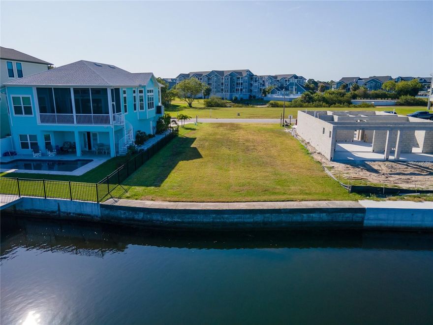 BUILD YOUR WATERFRONT DREAM HOME HERE. Easy GULF ACCESS just outside your backdoor! 52 FEET OF WATERFRONT and a SEAWALL, you have PLENTY OF ROOM FOR YOUR IDEAL DOCK & LIFT! Harbor Colony at Gulf Landings is a beautiful, GATED community with just 40 homesites, most of which are built on or are in the process of being built. There are ONLY A FEW CANALFRONT LOTS LEFT in popular New Port Richey. Don't miss out on the opportunity to build your home where you can feel like you are on vacation year-round! Enjoy a short boat ride to the gulf to fish, scallop, swim, visit nearby Anclote Key, or just watch an amazing sunset. You are also just minutes away from the quaint downtown area of New Port Richey, where you will find lots of shops and restaurants. Enjoy the resident only PRIVATE BEACH CLUB that has 1/4 mile of soft white sand, restrooms, covered picnic areas and grills! Buy now and build later! Minimum square footage for 2 BR home is 1800, minimum for a 3 BR home is 2100. Come live the best of the Florida lifestyle!
