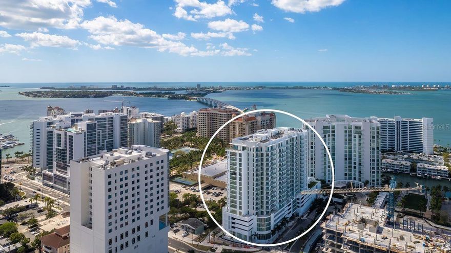This remarkable residence is among the most compelling opportunities in downtown Sarasota’s luxury condo market. Positioned on a prized corner, the home is filled with natural light and features a desirable west-facing exposure—delivering tranquil bay views by day, vibrant Gulf sunsets in the evening, and a glittering city skyline at night.

Located on the 12th floor, the property offers a true “sky residence” feel that is rarely found at this value. One premium parking space further enhances its appeal— in the downtown core.

Before this opportunity is claimed, I invite you to experience the lifestyle firsthand—either in person or through a live video tour.

A Sought after Blend of Design, Comfort & Coastal Living
Step into elevated waterfront living in this beautifully upgraded 2-bedroom + 1 den / bedroom, 3-bath residence, ideally situated in Sarasota’s vibrant Quay district. Encompassing 2,185 square feet, the open-concept design is highlighted by soaring 10-foot ceilings and expansive floor-to-ceiling glass that flood the interior with light while framing sweeping views of Sarasota Bay and the Gulf.

Every element has been carefully curated for immediate enjoyment:

Elegant porcelain tile flooring throughout
Designer Italkraft kitchen featuring upgraded cabinetry, pull-out storage, pantry enhancements, JennAir appliances (including convection and built-in oven, and cooktop), and Grohe fixtures
Generous primary suite with dual walk-in closets and a spa-like bath complete with soaking tub, oversized shower, dual vanities, and linen storage
Private guest suite with ensuite bath, plus a third full bathroom
Flexible den with closet—ideal for a home office or additional bedroom
Hunter Douglas motorized window treatments along with custom lighting throughout
Lightly used a few weeks here and there in like new condidtion.

This is refined, low-maintenance luxury in a walkable waterfront setting—just steps from exceptional dining, shopping, cultural venues, and the marina.

Opportunities offering this level of space, quality upgrades, panoramic views, and a premier Quay location are increasingly limited.