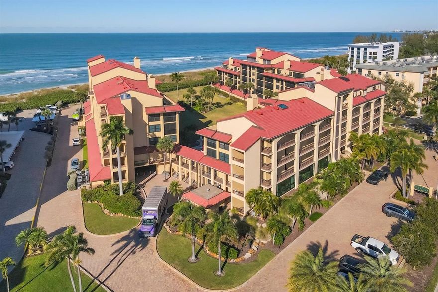 Come live the dream in this great "fully furnished" residence on the south end of Siesta Key. Share amenities with Turtle Bay across the street like tennis, pickleball, and boat slips. Directly on the gulf, enjoy beach and sun year round. Secure, under building covered parking. Washer/dryer combo in unit! This unit is clean and in fabulous condition and comes fully furnished. Situated at the southern end of Siesta Key, it offers a more remote feel. Take the trolley into the village for dinner and shopping. This unit shows excellent and is priced right!