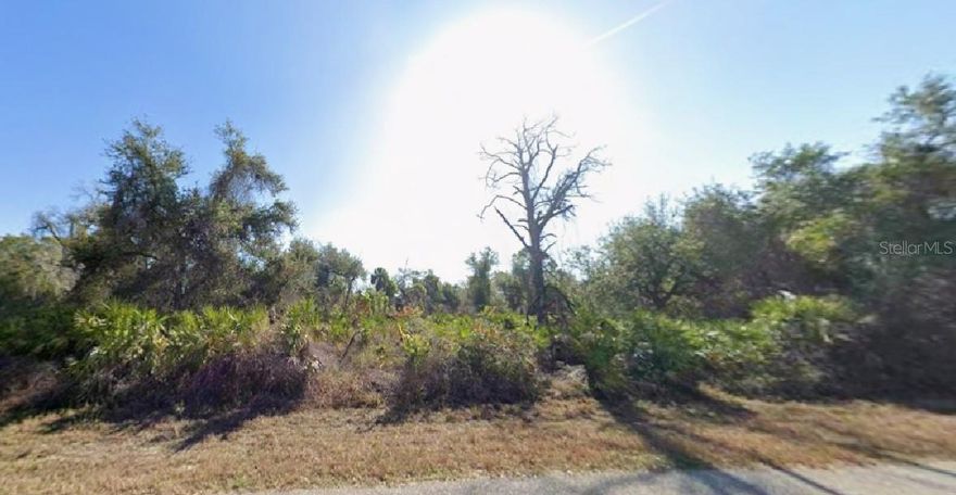 Great vacant lot to build your dream home!