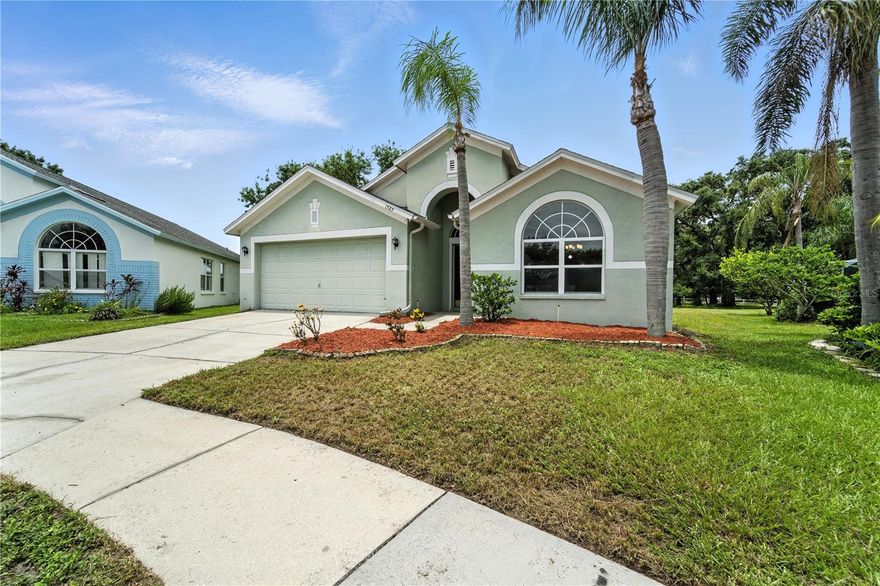 This wonderful home shines with possibilities! Nestled in a vibrant community, it offers the perfect blend of
convenience, shopping, and restaurants just moments away, alongside a community pool, playground, and
park. Immerse yourself in the tranquility of the pond view from your covered lanai in the backyard!
Experience the joy of living in a community that boasts a playground, pool, and park, all with no CDD fees!
The separate dining area invites you to create unforgettable memories with loved ones, while the kitchen with
an eating area and spacious living room enhances everyday comfort and connection.
This home is ideally situated close to the Brandon Mall, an array of restaurants, and provides effortless access
to highways