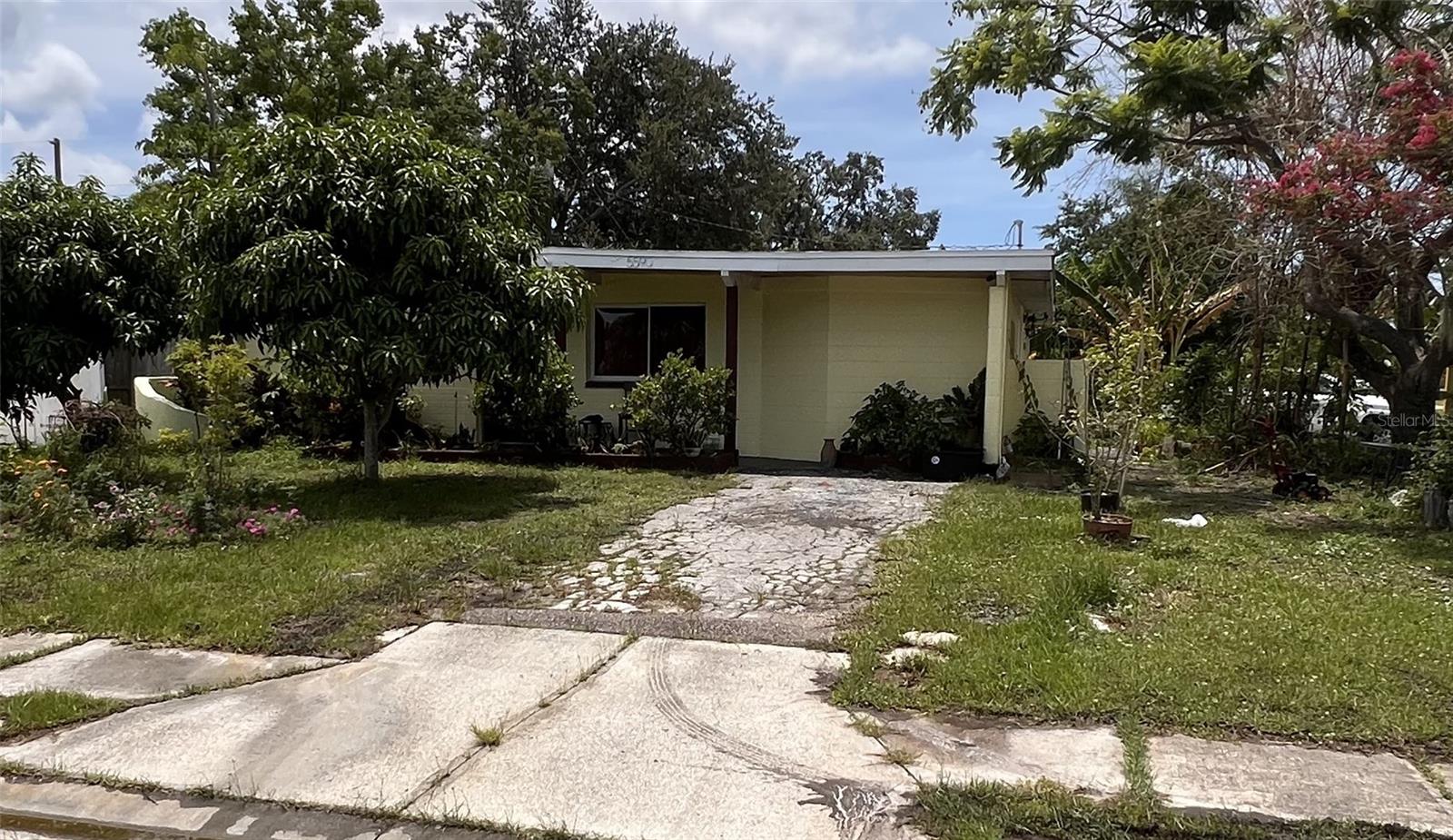Welcome to this freshly updated home in the heart of Pinellas Park! Featuring a brand new roof installed in 2025, this 3-bedroom, 2-bath + Bonus Room property is move-in ready and full of potential.
Step inside to a bright and open living area with gleaming tile floors and plenty of natural light. The updated kitchen features sleek countertops, modern appliances, and ample cabinet space, seamlessly flowing into the main living and dining areas.
A standout feature of this home is the bonus room, complete with its own kitchenette and separate entrance, making it ideal for a mother-in-law suite, guest quarters, or potential rental income.
Lined with mature trees and flowering plants, offering a peaceful setting with plenty of room to relax, garden, or entertain.
Additional highlights:
NEW roof (2025)
Indoor laundry room with washer, dryer, and water heater
Energy-efficient mini-split A/C unit in addition to central AC
Convenient location near schools, shopping, dining, and parks
Don’t miss the opportunity to make this versatile and move-in-ready home yours. Schedule your private showing today!