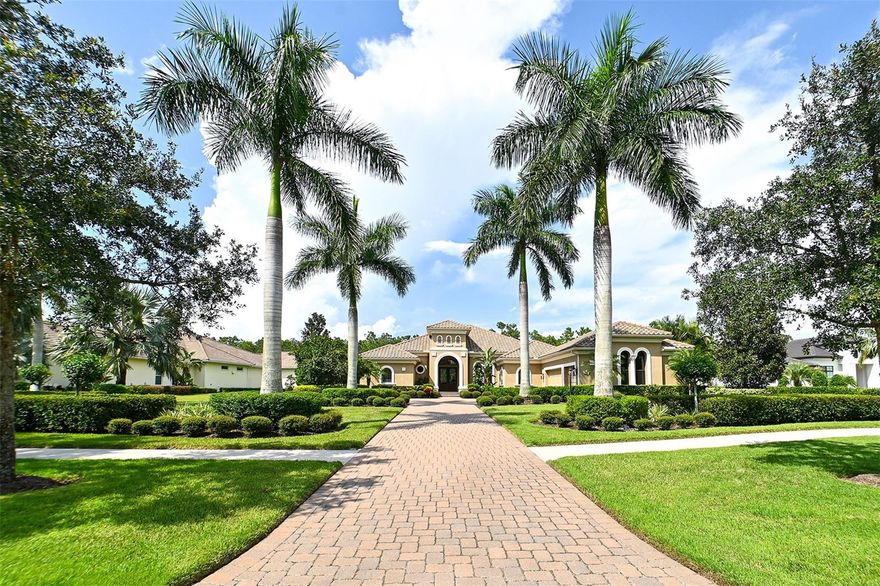 Set on a premier one-acre preserve homesite in the highly sought-after Concession Golf and Country Club, enjoy a park-like setting and the character and elegance of the Concession community. Well-appointed with high-end finishes throughout, this well-designed open floor plan offers three bedrooms, three full baths, office, bonus room, three-car garage, outdoor kitchen, and private pool/spa.  The chef’s kitchen, open to great room, features a large center island with storage, huge pantry, stainless-steel built-in appliances, gas cook-top, and granite counters.  Pocketing sliders from great room and disappearing corner sliders from dining area both open to lanai, seamlessly blending indoor and outdoor living.  The primary suite and bonus room also offer access to lanai through French doors. Complete with a brand new outdoor kitchen and two covered areas with wood ceiling treatments, the lanai is the perfect space for entertaining and enjoying the relaxed Florida lifestyle. Additional home features include coffered and tray ceilings, custom closets, French door access to the office, en suite secondary bedrooms, security system, lush landscaping and so much more. Concession is a guard-gated community and has been ranked as one of the best private golf clubs in the country. The wine connoisseur is sure to enjoy The Bistro dining, which offers over 365 fine wines with a 90+ rating. For those looking to enjoy an active lifestyle, there are miles of picturesque trails for running, walking, and bike-riding. Concession is a short drive to Lakewood Ranch and Sarasota shopping, dining, beaches, cultural venues, top-rated schools and medical facilities.