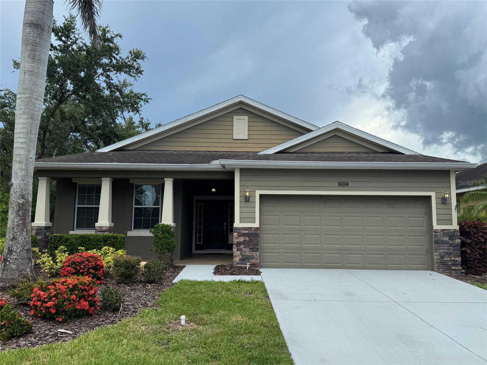 Available for immediate occupancy. Quiet gated community with easy access to I-75, shopping, restaurants, and the beaches. This beautiful craftsman-style home features an open floor plan, a laundry room, a screened-in lanai, a fenced-in tropical backyard, split bedrooms, and a primary bedroom with a custom walk-in closet. The primary bath features a Jacuzzi tub, a separate shower, and double vanity sinks. Community pool available.
Call the listing agent for a showing appointment.