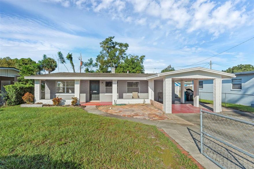Best price in Orlando! Move-in ready and full of potential! This solid block home sits on a nice lot and features timeless terrazzo floors throughout. Well-maintained and in good condition, it’s perfect for a homebuyer looking to secure one of the best values in Orlando—or for an investor seeking a property that can be rented out quickly with little prep work. The home is priced among the most affordable in all of Orlando, offering plenty of room in the budget for updates and personal touches. Whether you’re a first-time buyer eager to stop renting, or an investor searching for a property with immediate income potential, this opportunity is hard to beat. Located in a convenient area of Orlando, you’ll be just minutes from Downtown, major highways like I-4 and the 408, and close to shopping, dining, and schools. Whether you’re commuting for work or looking for a property in a strong rental market, the location adds even more value. Don’t miss your chance to own a quality block home in the heart of Orlando at a price that’s rarely seen.