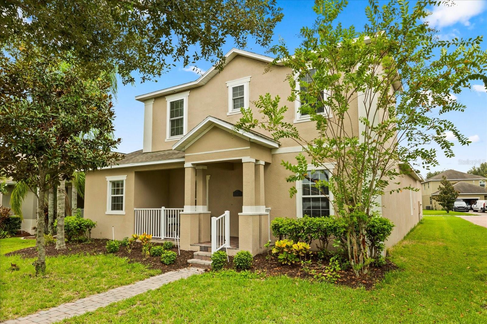 Now featuring five bedrooms and an updated kitchen with brand-new quartz countertops, this home offers the perfect blend of style, space, and location in the sought-after Independence neighborhood of Winter Garden.
Built in 2013, this 2,369 sq. ft. home is thoughtfully designed for today’s modern lifestyle. The main level showcases sleek ceramic tile floors and an open-concept layout that connects the eat-in kitchen, family room, and dining area, perfect for entertaining or casual family time. The refreshed kitchen is a showstopper, featuring abundant cabinetry, expansive prep space, and new quartz counters that make both cooking and hosting a breeze.
The downstairs master suite provides a true retreat, complete with a walk-in closet and a spa-inspired en-suite featuring a garden tub, separate shower, and dual vanities. Upstairs, you’ll find four spacious bedrooms and two full baths.
Living in Independence means enjoying resort-style amenities right in your neighborhood, two pools, tennis courts, a clubhouse, and open green spaces, plus you’re just 3.5 miles from Walt Disney World and walking distance from Hamlin’s dining, shopping, and entertainment options which includes the newly opened Tiger Woods Pop Stroke and luxury cinema. Zoned for top-rated schools, this home checks every box for convenience and lifestyle.
Don’t miss your chance to make this home yours, schedule your showing today and step into one of Winter Garden’s most desirable communities.