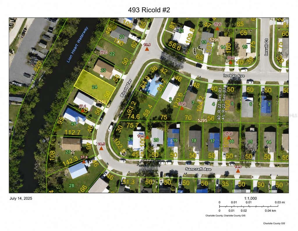 Photo of 493 Ricold Terrace, Port Charlotte, FL 33954 (MLS # A4703061)