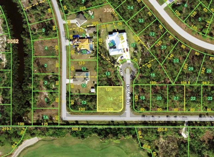 A prime oversized corner lot ready for your vision. This spacious vacant parcel sits in a quiet Charlotte county neighborhood.