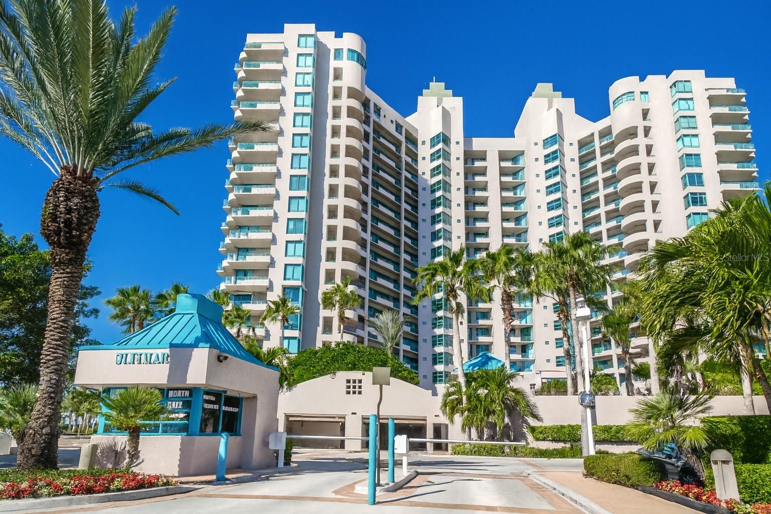 One or more photo(s) has been virtually staged. Welcome to Unit 906 at Ultimar One—a beautifully renovated 2-bedroom, 2-bath coastal retreat offering approximately 1,450 sq. ft. of refined living space within a secure, resort-style community on Sand Key.
Perched gracefully above the beach, this residence combines privacy with stunning panoramic views. Every room in the condo showcases water views, creating a serene backdrop from sunrise to sunset. Originally built in 1991, the home has been expertly updated with no expense spared, featuring top-of-the-line Bosch kitchen appliances, a brand-new HVAC system, and a new water heater.
Inside, you’ll find bright, open interiors that create a versatile layout—ideal for tailoring to your lifestyle, whether you envision an elegant seaside escape or a modern space for entertaining.
The Ultimar community offers world-class amenities right at your doorstep: three heated pools (including a lap pool), spas, six tennis courts, a half basketball court, putting green, croquet lawn, and lushly landscaped grounds. Residents also enjoy access to a beautifully appointed clubroom with full kitchen, billiard and media rooms, a fitness center with steam and sauna, on-site management, and 24-hour security.
Ideally situated on pristine Sand Key, you’re just steps from the beach and minutes from Clearwater Beach’s dining, shopping, and Gulf-front attractions.
Schedule your private showing today and experience the best of coastal living.