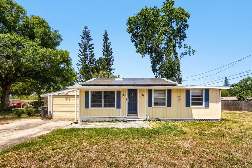 Opportunity knocks! This 3-bedroom, 2-bath home with fully paid off solar panels offers a solid layout with great bones and tons of potential. Featuring an open living space, abundant natural light, and a spacious yard, this property is perfect for investors, flippers, or buyers looking to customize their own home. Needs light cosmetic updates like interior paint, giving you the chance to add value and build instant equity from day one. Priced aggressively and being sold AS-IS for a quick sale, don’t miss this one!