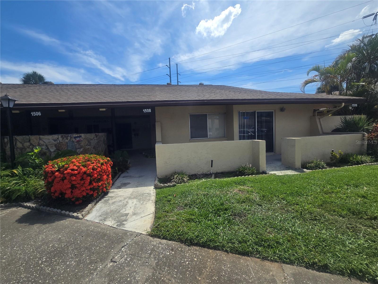 Looking for new friends in a 55+ Community with TONS of amenities and activities?.... Check out the beautiful community of New Haven! Amenities include (not limited to) Pool, Clubhouse, Fitness Center, Tennis Courts, ShuffleBoard, PICKLE BALL and Community Events every month! Opportunity is knocking in this 2 bedroom 2 bath Villa that has been remediated and the Association is making Progress on the Renovations! New Drywall is ready and the remaining repairs are set for completion by Fall. This spacious floor plan with 2 outdoor areas provides many options. The Kitchen is open to the Living area & Dinette space providing unobstructed Entertaining opportunities. The Sliding Doors from the enclosed Lanai to the Living room provide Natural Lighting. Plus the Window in the Dinette area allows for more natural lighting. Tons of closet space and an INSIDE UTILITY closet. Plus ATTIC access inside the unit. The Primary bedroom has its own set of Sliding doors to an open porch. There is a Covered walkway to your front door and a Covered Carport just a few feet away.
Currently the association is having a meeting almost every week; one week is the Board of Directors meeting and on the opposing weeks there is a Rebuild/Construction meeting to keep Homeowners informed. Check out www.NewHavenCOA.org for more info. The HOA fee covers expenses like Internet, Cable, Water, Sewer, Trash, flood insurance on the building & all exterior common areas. (no short term rentals allowed in New Haven)
And the Location is Fantastic..... 5 minutes to Largo Central Park, Library & Performing Arts! 10 minute car ride to Largo Mall, Largo Medical Center or FL Botanical Gardens. Less than 20 mins to St. Pete/Clearwater Airport, Sand Key or Clearwater Beach, and approx 35 minutes to Tampa airport.