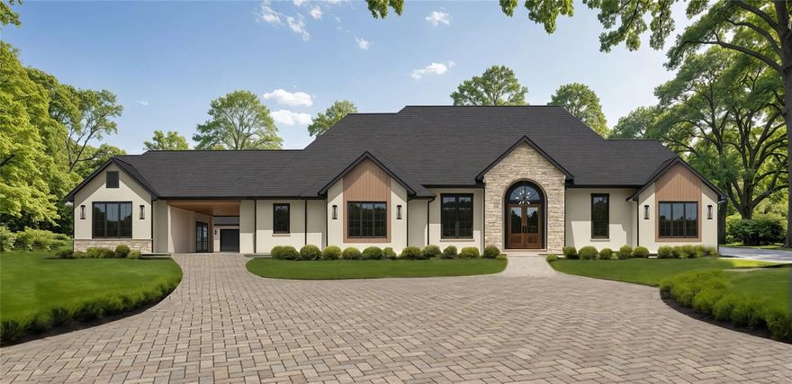 Under Construction. Welcome to this stunning new 2026 Parade Home by Wilde Custom Home Builder, one of Gainesville’s most respected builders. Located in The Reserve at Millhopper—a newer, intimate gated neighborhood in NW Gainesville—this showcase residence sits on a serene 1-acre lot with desirable eastern exposure. Community amenities include a pickleball court and pavilion, creating the perfect blend of privacy and connection.
With 4,574 sq. ft. of heated and cooled living space, this home embraces biophilic design to bring the outdoors in, offering abundant natural light, warm textures, and seamless flow between indoor and outdoor living. The thoughtfully designed floorplan includes 5 ensuite bedrooms, a private study, a spacious game room, and a flexible space ideal for a wellness retreat, hobby room, or second office.
A covered porte-cochere with paver flooring leads to an oversized 3-car garage, setting the tone for the luxury within. Inside, you’ll find luxury vinyl plank flooring throughout, soaring ceilings with wood beam details, and the builder's signature kitchen skylight that floods the heart of the home with daylight. The chef’s kitchen features a 48" built-in refrigerator, 48" gas range, free-standing ice maker, dual dishwashers, micro drawer, 45" ledge sink, a huge island, and custom wood shelving in the pantry—perfect for entertaining at any scale.
The spa-inspired owner’s suite is a true retreat with an expansive skylight, floating island vanities, indoor and outdoor showers, and two custom walk-in closets with built-in shelving. Each secondary suite is equally refined, offering private comfort for family or guests.
Outdoor living is elevated with 2,000 sq. ft. of extended space, including a saltwater pool, summer kitchen with refrigerator, sink, and gas grill, plus multiple covered areas for dining and lounging.
Additional highlights include:
*concrete circular drive with paver brick inserts,
*energy efficiency at its best with 3 zoned HVAC systems, spray foam insulation, and 8’ tall interior doors 
*two tankless gas water heaters
*laundry room equipped with two full-size washers and 2 full size dryers
*custom finishes and luxury detailing throughout
This home embodies the Wilde Custom Home Builders commitment to craftsmanship, livability, and timeless design.