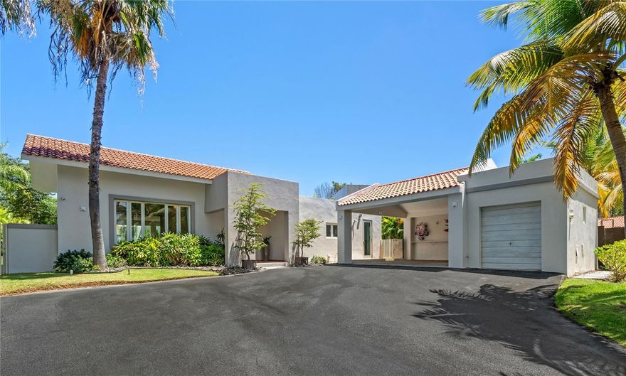 Welcome to this bright and spacious one-story residence, offering approximately 3,100 square feet of luxurious living on a generous 1,175 square meter lot. Designed for both comfort and entertaining, the open-concept kitchen provides ample space for hosting unforgettable gatherings. This exceptional property features three bedrooms, each with its own en-suite bathroom and walk-in closet.

Conveniently located near the South Gate of Dorado Beach East, the home boasts elegant, high-quality windows and doors throughout. The primary suite offers high ceilings and french doors that open to the outdoor spaces. Situated on an elevated lot with excellent drainage, the property ensures a secure and peaceful environment. It also includes a sparkling pool, a covered terrace, and an outdoor BBQ area—perfect for alfresco dining and relaxation.

Don’t miss the opportunity to own this piece of paradise. Contact us today to schedule a private tour!

Featured Amenities
BBQ Area
Covered Terrace
Exterior Lighting
Furnished
Laundry Appliances
Pool & Jacuzzi
Power Generator
Solar Water Heater
Stainless Steel Appliances
Water Cistern
AC Unit Available in Golf Cart Garage
Electric Water Heater
Wine Fridge
220 Plug Available for Charging Electric Car