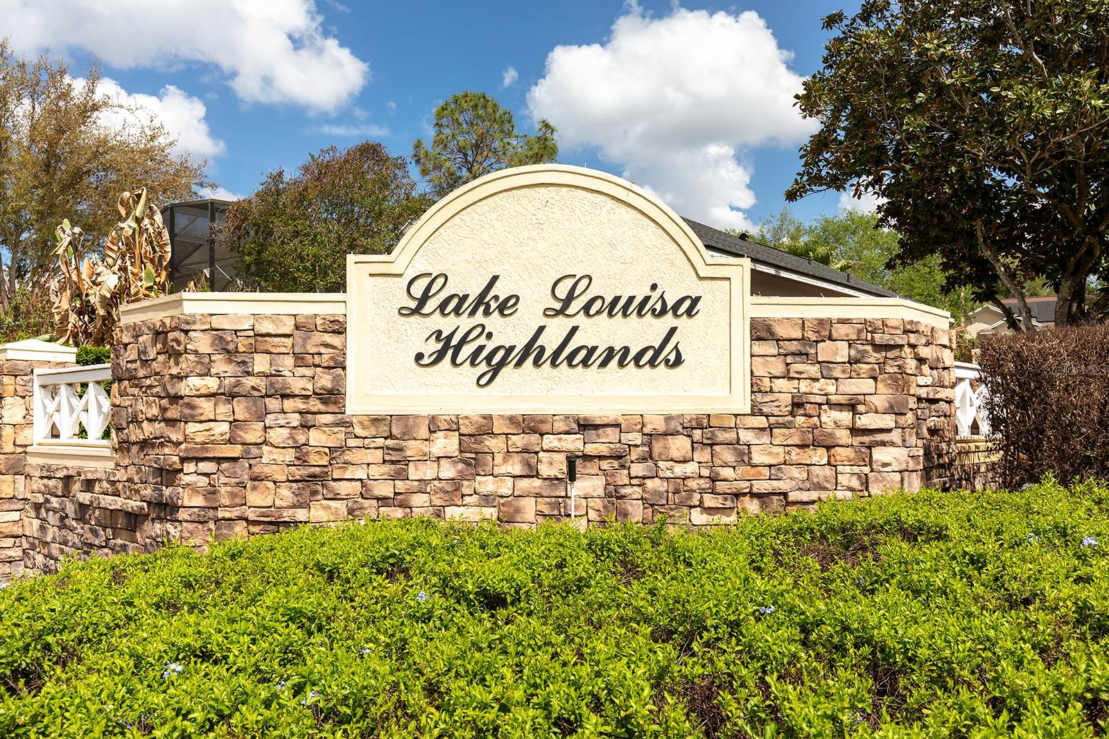 LAKE LOUISA HIGHLANDS PH 02 A & B LT 60 - Residential