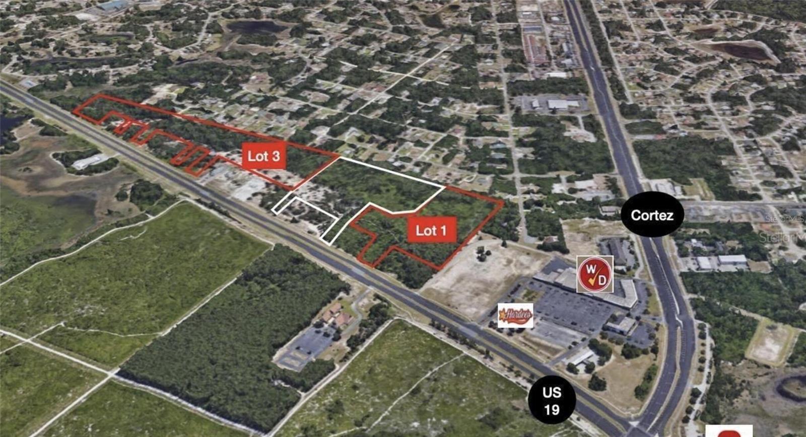 Lot 1 of promenade at grande park is zoned to allow 142 multi family apartments. Fronting US 19; adjacent to Weeki Wachee Shopping Center and across from State Preservation land, this site has immediate proximity to shopping and recreation. All necessary utilities are available. The adjoining Lot 2 has been developed with 80 townhomes for rent and fully occupied.