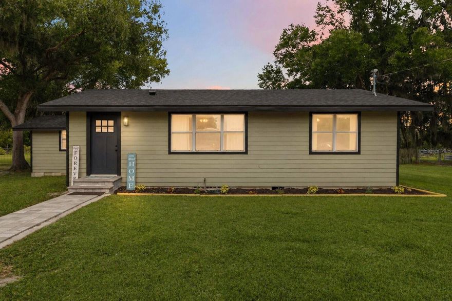 Enjoy the freedom of .44 acres with this 3-bedroom home featuring a bonus room and no HOA or CDD, featuring a desirable split-bedroom floor plan. A spacious living room welcomes you upon entry, showcasing beautiful vinyl flooring and large windows that fill the space with natural light.

Just beyond, you’ll find a thoughtfully designed kitchen and dining combination. The kitchen has been updated with stainless steel appliances (2023), including a gas range, and a stylish backsplash, while the dining area is enhanced with elegant wainscoting, creating a warm and inviting atmosphere.

The home continues to impress with an expanded living area that includes a versatile bonus room—perfect for a home office, playroom, or additional lounge space—along with a generously sized laundry room featuring durable tile flooring.

The private owner’s suite is situated on the north wing of the home and offers a peaceful retreat complete with an en-suite bathroom and standing shower. Two additional bedrooms and a well-appointed hall bath are located on the opposite side of the home, providing comfort and privacy for family or guests.

Step outside to your own private oasis, where a large screened-in lanai overlooks a sparkling pool—creating the perfect setting for year-round Florida living. Whether you're hosting weekend gatherings, enjoying a quiet morning coffee, or unwinding after a long day, this outdoor space offers both relaxation and entertainment. 

With its blend of thoughtful updates (roof 2025, AC 2024, ext paint 2025, int paint 2024, re-screened lanai 2025), functional layout, and inviting indoor-outdoor flow, this home delivers a lifestyle of comfort, convenience, and effortless enjoyment. Discover the charm of Fort Meade where historic character meets peaceful, small-town living. Enjoy wide-open spaces while staying centrally located with easy access to Lakeland, Tampa, and Orlando. With nearby outdoor recreation along the Peace River and a setting rich in history and natural beauty, Fort Meade offers a lifestyle that’s hard to find in today’s fast-growing Florida markets.