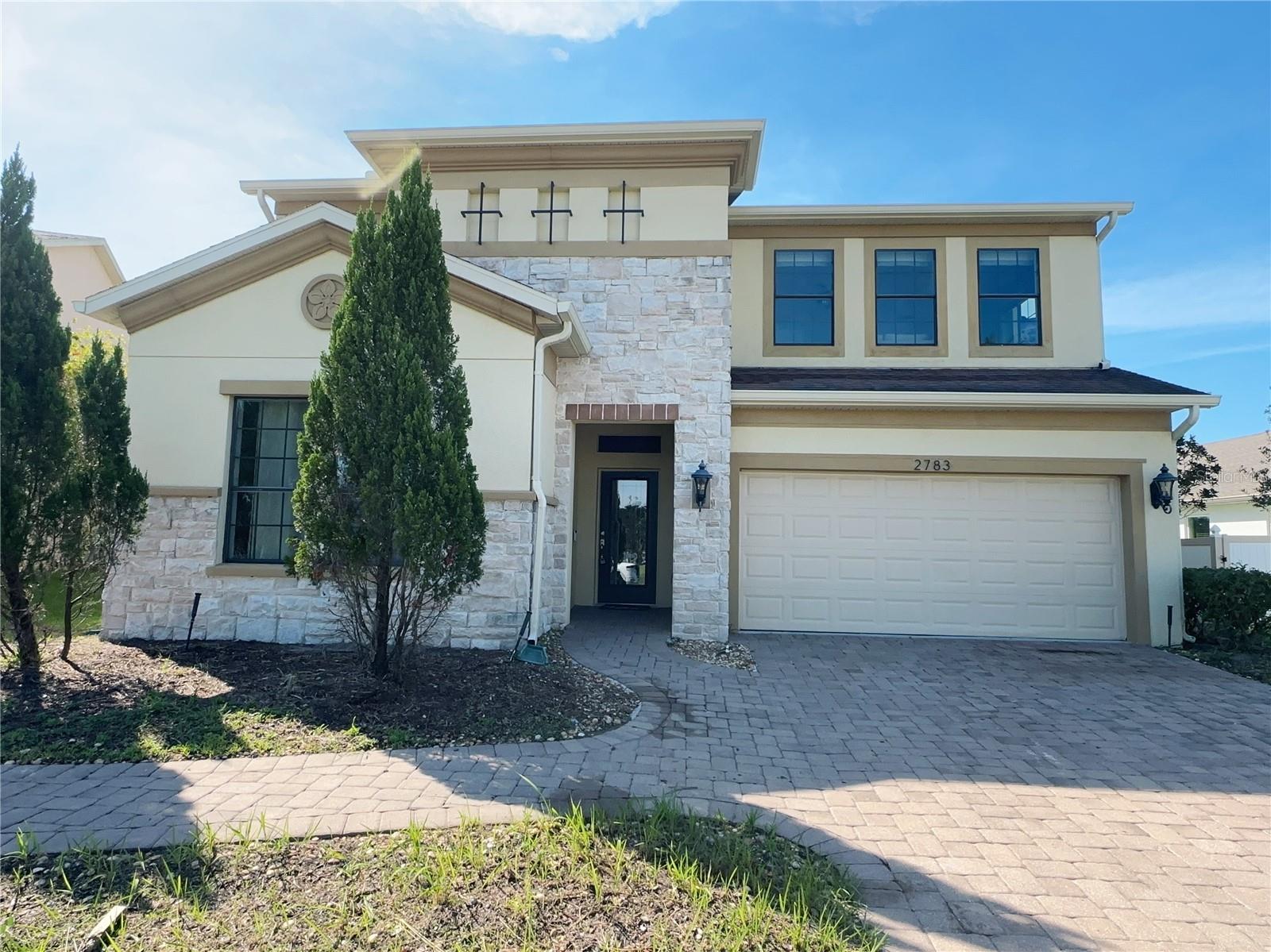 WELCOME TO 2873 CREEKMORE CT KISSIMMEE! This charming residence presents a move-in ready LAKE VIEW home in a highly sought-after neighborhood. This home has four bedrooms and three baths. Open kitchen with granite countertop, appliances stainless steel, master bedroom on the first floor and bonus room upstairs. BRAND NEW FLOORING! Used to be a MODEL home, and FULLY FURNISHING! This spectacular community Located minutes away from a 64-acre bald eagle preserve, Lake Toho, theme parks and attractions. Eagle Lake has a clubhouse, 2 swimming pool, playground, basketball, tennis and soccer courts, delightful walking trails and water views throughout. Located just 6 mins to Pleasant Hill Road and John Young, close to shopping, restaurants, grocery stores, and medical facilities, Come to schedule a showing today!