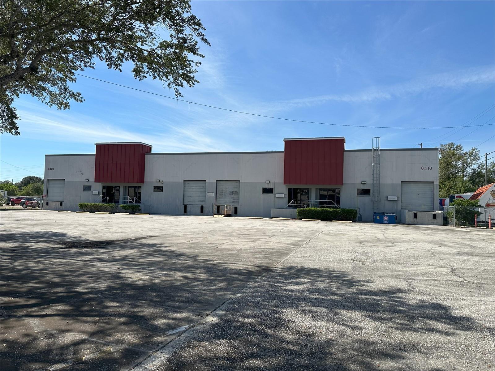 16,000sf Masonry building on one acre of M zoned property with new roof in 2020. Divided into two 4,000sf units with separate entrances and dock height doors, and one double unit at 8,000sf with two dock height doors and two pedestrian entrances, could easily be divided into two 4,000sf units with addition of demising wall for four leasable 4,000sf units. Concrete low maintenance parking lot with 28 parking spaces, fenced and double gated with one automatic gate with card access. 8,000sf unit has large air-conditioned office space 1,332sf, with 2 restrooms, 3 phase power. All four units have climate control via 5ton hvac units and ceiling lights throughout. Current use was for document storage, and two demising walls have opening between units.