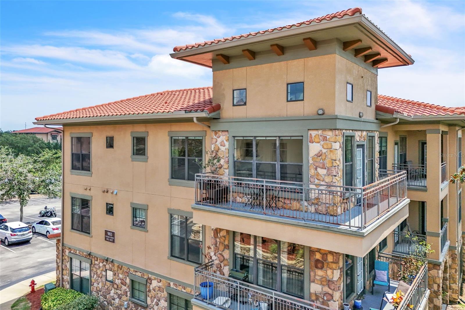 COMPLETELY FURNISHED ** READY TO MOVE IN *** CATHEDRAL CEILINGS *** RESORT STYLE LIVING **
Welcome to this beautifully maintained 3-bedroom, 3-bathroom condo in the highly sought-after Bella Piazza community. This spacious 1,326 sq ft unit offers a bright, open floor plan with modern finishes and plenty of natural light. Enjoy resort-style amenities including a community pool, clubhouse, fitness center, and more—all included in the HOA fee. Conveniently located near shopping, dining, and entertainment, this condo is perfect for year-round living or a vacation getaway. Leasing is allowed, making it a great investment opportunity. Don’t miss out on making this stunning Bella Piazza condo your new home!