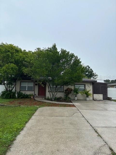 Welcome Home! Nestled in the highly sought after Village Green subdivision, this well preserved single family home has classic Florida bungalow appeal and the ideal balance of comfort, location and lifestyle. This property is situated on a generous lot with a large fenced in backyard which can be used for pets, entertaining and gardening. A large storage shed in the backyard provides plenty of room to store equipment and outdoor toys. Ample parking is available in the large driveway.
The interior of this home provides a functional layout with a garage that was turned into a large room which can serve as a primary suite or a second living area that also has a bathroom with a shower and washer and dryer. The kitchen boasts solid wood cabinets that can be updated with a new stain or paint.
This home keeps ownership straightforward and flexible with NO HOA OR FLOOD INSURANCE REQUIRED allowing for low maintenance living.