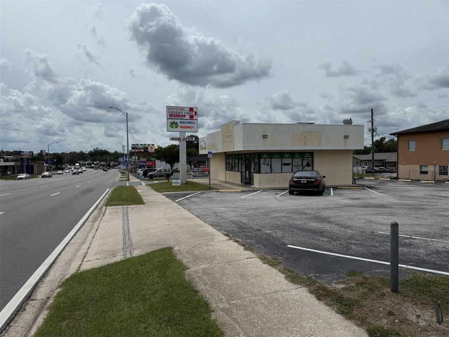 Prime commercial property located on high-traffic S Pine Avenue (US-441/301/27) in the heart of Ocala. This versatile building offers exceptional visibility, ample parking, and flexible interior space ideal for retail, office, medical, or service-based businesses. The property features a well-maintained structure with [open floor plan, private offices, reception area and excellent signage opportunities.

Situated just minutes from downtown Ocala, this location benefits from heavy daily traffic, nearby established businesses, and easy access to major roadways.  

Key Features:

Excellent frontage on busy Pine Ave (US-441)

High visibility 

Ample on-site parking

 Private offices, Bathrooms. Reception/Waiting Area

HVAC system, City water & sewer

Ideal for: Medical office, retail storefront, professional services, or showroom.


Close proximity to downtown Ocala, hospitals, schools, and major intersections