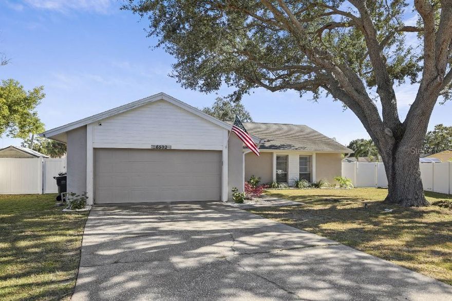 Beautifully updated 3-bedroom, 2-bath home with a bonus room, perfectly situated on a quiet cul-de-sac. The lot size is .49 acres.  From the moment you step inside, you’ll notice the attention to detail with newer flooring throughout, tastefully updated bathrooms, and a spacious master suite featuring a large master bath. The versatile bonus room offers endless possibilities — perfect for a 4th bedroom, home office, gym, or playroom.

Step outside to your very own backyard oasis. Enjoy the recently remodeled covered pool area complete with elegant new pavers, a relaxing sun shelf, and plenty of space for lounging or entertaining guests. The extra-large, vinyl fenced yard provides privacy and room for little ones, pets, or outdoor activities, making it ideal for gatherings or quiet evenings at home. 

This move-in-ready property truly blends modern upgrades, comfort, and outdoor living in one perfect package. Don’t miss the opportunity to own this exceptional home in a desirable, peaceful neighborhood.