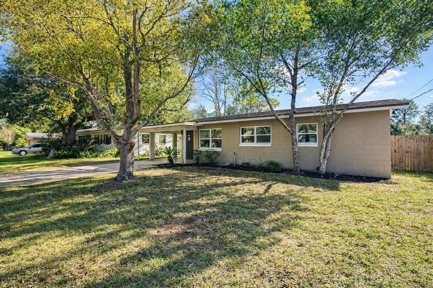 Investor alert! CASH ONLY BUYERS...This well-maintained 3-bedroom, 2-bath home with a large bonus room offers an excellent opportunity for long-term rental income. The open floor plan features a spacious living and dining room combination, an open kitchen, and durable tile flooring throughout the main living areas. Down the hall, you?ll find three bedrooms and two updated full bathrooms.
Need additional space? The expansive bonus room also features tile flooring and provides direct access to the large backyard?perfect for added living or flexible use. Recent updates include fresh interior paint, newer windows, and updated plumbing, along with a dedicated laundry room. A 1-car carport adds convenience and functionality.
With a proven rental history and a prime location near schools, Casselberry Golf Club, Secret Lake Park, and the new skateboard park, this property offers easy access to shopping, dining, and major roadways?making it a smart investment opportunity.