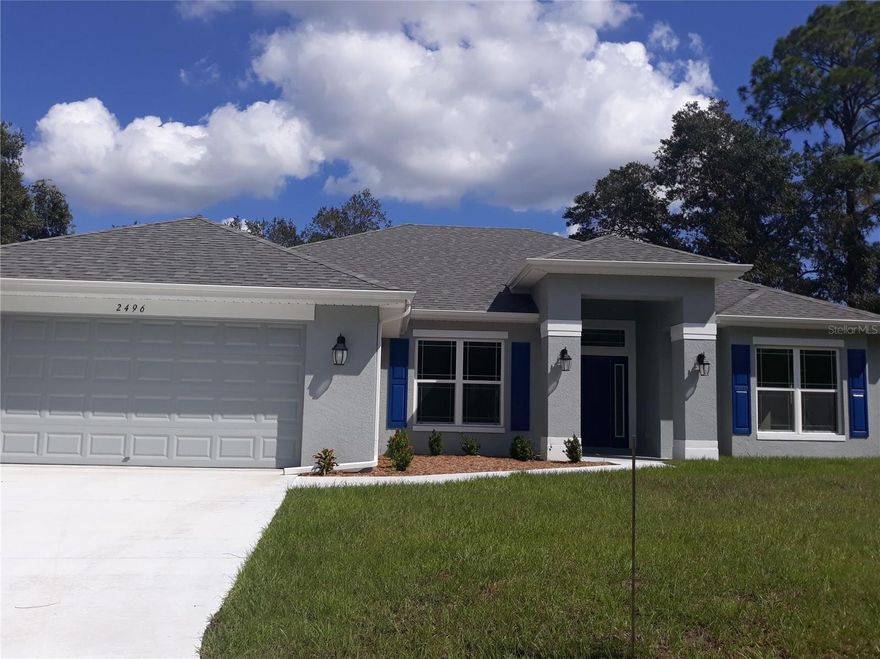 The home features 4 bedrooms, 2 bathrooms plus a den a Located in the heart of Southwest Florida between Tampa and Fort Myers and within easy access of Interstate 75, the City of North Port offers an extensive amount of off the beaten path experiences beyond the communitys commercial centers. North Ports unique natural environment can be experienced in a wide range of activities, including canoeing and kayaking, horseback riding, hiking, mountain biking, golfing, and cycling. This community has a trail system to fit just about every lifestyle. During the months of February and March, Florida is home to 15 Major League Baseball teams for spring training. North Port is now the spring training home of the Atlanta Braves. You can take a day to visit and enjoy the warm springs day spa, regarded by many as the 'fountain of youth' and sought for the healing powers of the warm mineral enriched water located only minutes away from the house. North Port is also now home to a $12M Aquatic Park. The Aquatic Center includes a 25-meter stretch pool, lazy river, kids activity pool with zero entry, two body flumes (or slides), bowl slide, shade structures, bath house with locker rooms, small concession area, fencing, and more. The 25-meter stretch pool will be able to accommodate 25-yard or 25-meter lap swimming and competitions. For the golf enthusiast there are many Golf courses within 15 miles of North Port. You can also take a short drive to many beautiful attractions including one of the top ten beaches in the world featuring the worlds finest whitest sand, siesta key beach. Day trips will exhaust the most active group including trips to all the disney attractions, ringling circus , sea world, bush gardens, florida aquarium, science centre, universal studios, hockey and major league baseball (Spring training is close by). Or, you can shop at the outlets for fantastic bargains. Enjoy spacious living in this 2330 sq. Ft. under air conditioning with an open concept floor plan that features a great room, den, formal dining room carpet spanning the entire home.  The master bedroom has 2 large walk-in closets . an oversized tub and shower. A second bathroom has a combination tub/shower and single vanity with a walk out to the backyard. The formal dining room features a magnificent dining area, very comfortable for those evening dinner parties when you dont wish to dine out. The kitchen includes a glass top stove, built-in microwave, dishwasher, filtered water and breakfast bar. Lawn care is included. 

 Location : interstate 75 is just five minutes away and disney less than two and a half hours. Venice and englewood beaches are 20 minutes away and the prime outlet mall is 40 minutes away. Fort myers airport = 43.1 miles ( i-75 north out of the airport to exit 182) sarasota/bradenton airport = 39.1 miles (i-75 south to exit 182 or take i 41 south) tampa airport = 83.5 miles (i-75 south to exit 182)