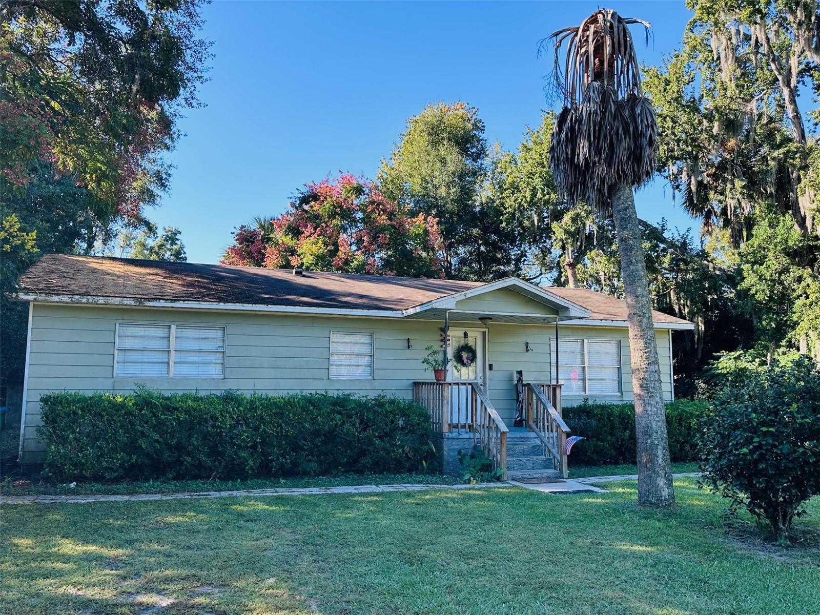 Charming 2BR/1BA Income-Producing Home in the Heart of Chiefland, FL! Welcome to this cozy 2 bedroom, 1 bath home on a spacious .31-acre lot within the city limits of Chiefland perfect for investors, first time buyers, or anyone seeking a peaceful small town lifestyle! This property is currently income producing and offers a great opportunity for rental income or a comfortable primary residence. You’ll love the prime location just minutes from Nature Coast Parkway, Chiefland’s 18-hole golf course, Manatee Springs State Park, and the Suwannee River for boating, fishing, and outdoor adventures. Enjoy being close to local schools, shopping, and restaurants, all while staying within a short 40 minute drive to Cedar Key for saltwater fishing on the Gulf and fresh seafood. Plus, it’s an easy 45–50 minute commute to Gainesville, making this an ideal blend of convenience and small town charm. With public utilities, high speed internet available, and room to garden or relax outdoors, this home offers both comfort and value. Whether you’re expanding your rental portfolio or looking for your own slice of Old Florida living, this property is a must see!