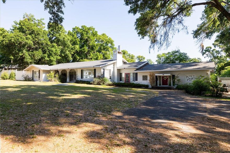 Investor Special – Lakefront Opportunity on Lake Nettie! This property is being sold AS-IS and will require extensive repairs, making it ideal for investors, builders, or buyers seeking a full renovation project. Dual water views with direct frontage on Lake Nettie and scenic views of East Crooked Lake. This property is situated on approximately 1.87 acres with direct lake frontage, this unique property FEATURES TWO SEPARATE DWELLINGS and offers exceptional potential for redevelopment, multigenerational living, or income-producing use. The MAIN RESIDENCE is a ranch-style home offering 2,752 square feet, 3 bedrooms, and 3 bathrooms, with a spacious layout and tile flooring throughout. The GUEST HOUSE is 819 square feet, built in 2000, includes 1 bedroom, 1.5 bathrooms, and will be delivered vacant at closing. The property includes a private in-ground pool, a large open dock ideal for boating, and expansive outdoor space with mature landscaping. Elevated positioning provides scenic lake views and added privacy. No HOA.
2024 Roof and ONE HVAC for the main home was recently replaced, second HVAC reported to be in working condition; exact ages are unknown. Buyer to verify all information and conduct due diligence. Conveniently located near shopping, dining, and local amenities, this is a rare opportunity to secure a sizable lakefront parcel with significant upside potential.