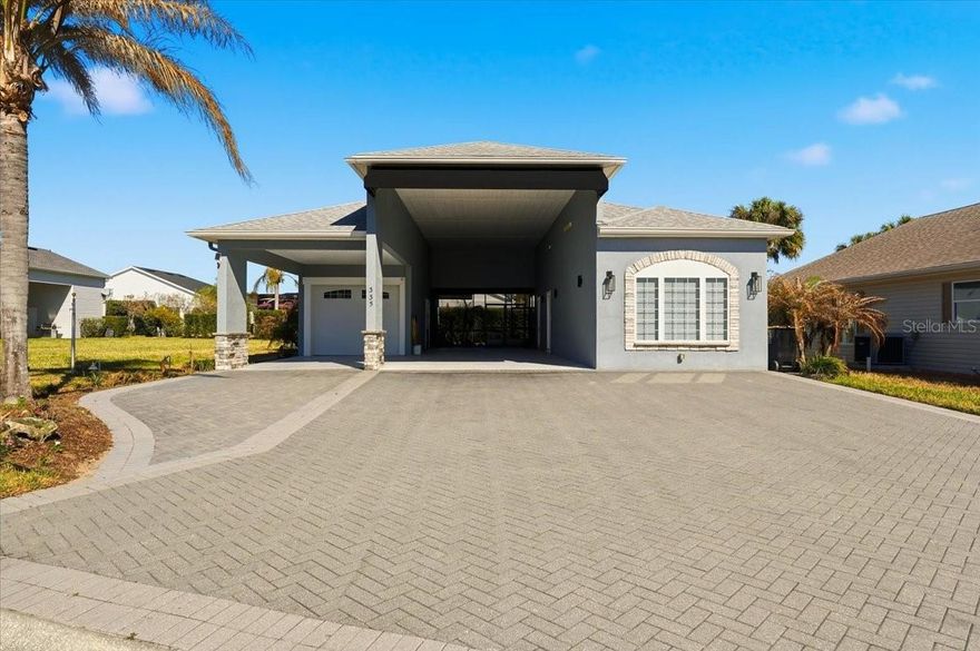 Are you searching for a unique property that combines the comforts of a charming 1 bedroom/1bathroom home with the freedom to embrace the RV lifestyle? Look no further! This delightful RV casita home, nestled in the highly desirable Mt. Olive Shores North community, offers the perfect blend of luxury, convenience, and potential.

Imagine stepping into an open and inviting floor plan, where a stunning kitchen awaits. Picture yourself preparing meals surrounded by custom, floor-to-ceiling cabinets, showcasing elegant glass-top doors with captivating backlights and practical under-cabinet lighting. Envision starting your day at the custom-built coffee bar, brewing your favorite blend in style.  The entire home is adorned with beautiful, waterproof laminate flooring that mimics the warmth and elegance of wood, adding a touch of sophistication.

Extend your living space outdoors onto the shaded, screened-in lanai, complete with a ceiling fan, creating the ideal setting for entertaining friends and family or simply relaxing in the fresh air.  The lanai then seamlessly flows into a private backyard oasis, enveloped by lush Podocarpus for ultimate tranquility and privacy. 

Beyond the home itself, this property offers exceptional features for the RV enthusiast. A 49x16.5 RV port provides ample space for your RV, while the adjacent 2-car tandem garage offers secure parking and storage. The garage has even been thoughtfully roughed in for a future bedroom and bathroom, presenting exciting possibilities for expansion.

For added peace of mind, a Simply Safe security system is already in place, ready to be reprogrammed to your specifications. The property also boasts a deep well for irrigation, ensuring a lush and vibrant landscape. And as an added bonus, this offering includes an additional half of a vacant lot next to the car garage, providing even more space for future building or landscaping projects.

This is more than just a house; it's a lifestyle. It's the opportunity to enjoy the best of both worlds – the comfort of a well-appointed home and the freedom to explore the open road. Don't miss your chance to own this truly exceptional property. It's a must-see! Schedule your private showing today and prepare to be captivated.