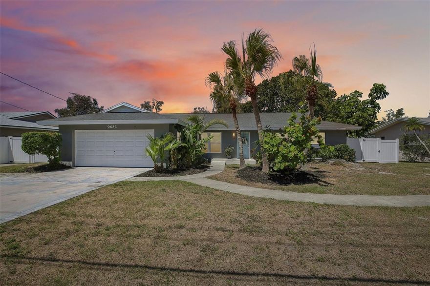 Under contract-accepting backup offers. MULTIPLE OFFERS RECEIVED. PLEASE SUBMIT ALL OFFERS BY APRIL 28, 2026 AT 5:00PM. Welcome home to Yacht Club Estates, where this beautifully updated Seminole pool home is perfectly positioned on nearly a ¼ acre of land backing up to the Baypointe Conservation Area, offering peaceful greenbelt views and added privacy. This 4 bedroom, 2 bathroom home offers almost 2,000 square feet of living space. Here in this well-established community, you’ll enjoy the freedom of no HOA and the added benefit of being located outside of a flood zone, all while remaining just minutes from the Gulf Coast’s stunning beaches.

Step inside to discover an open-concept layout enhanced by luxury vinyl plank flooring that flows seamlessly throughout. The living room, dining space, and kitchen are thoughtfully connected, creating an ideal setup for both everyday living and effortless entertaining. The kitchen features quartz countertops, crisp white modern cabinetry, stainless steel appliances, and a stylish backsplash that highlights the sleek vent hood.

The owner’s suite offers a private retreat with a walk-in closet and a beautifully updated ensuite bathroom. Just nearby, the fourth bedroom is thoughtfully positioned off the main living area, offering a comfortable and private space with the flexibility to function as a guest room, home office, or additional bedroom as needed. The split bedroom floorplan continues on the opposite side of the home, where two additional bedrooms and a well-appointed guest bathroom provide comfort and privacy for family or guests.

A wall of sliding glass doors invites you out to your own backyard oasis. The screened-in lanai and paver patio create an inviting space for outdoor dining and relaxation, while the sparkling heated pool, resurfaced in May 2022, serves as the centerpiece for enjoying Florida living year-round. The backyard is thoughtfully designed for both everyday living and entertaining, complete with a private putting green that adds a fun and unique touch. A fully fenced yard with white vinyl fencing enhances both privacy and curb appeal, all set against the peaceful backdrop of the conservation area.

Ideally located in Seminole, this home places you right where convenience meets the laid-back Florida lifestyle. You’re just a short drive from the sandy shores of Indian Rocks Beach and Redington Beach, perfect for spontaneous beach days and sunset evenings. Outdoor enthusiasts will appreciate being minutes from Walsingham Park and Boca Ciega Millennium Park, offering scenic trails, waterfront views, and peaceful natural surroundings. Everyday conveniences are close by at Seminole City Center, featuring a variety of shopping, dining, and entertainment options. With easy access to both St. Petersburg and Clearwater, this location provides the perfect balance of accessibility and residential charm.

Whether you're looking for a primary residence, vacation getaway, or income-producing opportunity, this home offers the lifestyle, flexibility, and setting you’ve been waiting for.
