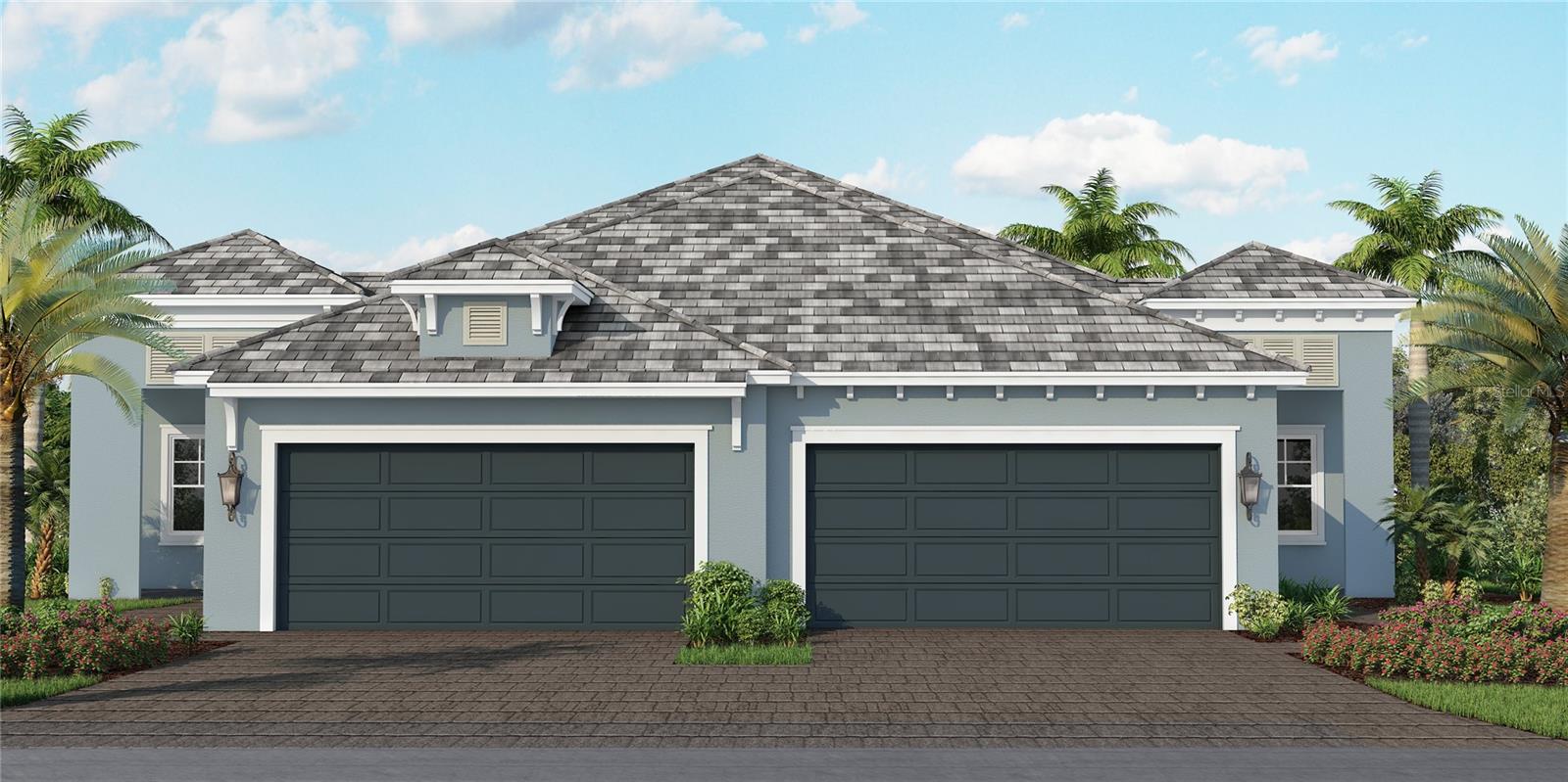 This Tidewinds 2 villa features an upgraded kitchen with soft grey cabinets, quartz countertops, and a large island—perfect for entertaining. The primary suite offers dual walk-in closets and split vanities. A pocket sliding glass door opens the great room to a spacious, covered and screened lanai, ideal for indoor-outdoor living. Impact windows and smart home features provide added peace of mind. Lawn care and resort-style amenities are included in the low HOA. Located in Grand Palm, a natural gas, amenity-rich community just minutes from Downtown Venice, Gulf beaches, Wellen Park, and I-75.