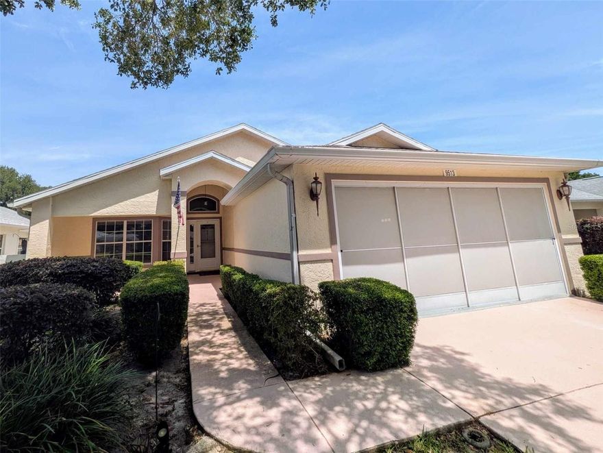 Overlooking a beautiful golf course in the highly sought-after, resort-style, gated 55+ community of On Top of the World, this fully furnished home offers a comfortable and stylish living experience. The residence features 2 bedrooms, 2 bathrooms, an extended great room, an eat-in kitchen, and a 2-car garage.
Inside, you'll find elegant tile flooring and shutters throughout. The home is equipped with modern appliances, including a new range, new microwave, a newer dishwasher and refrigerator, as well as a new washer and newer dryer. Home was fully renovated, has a sunroom, and courtyard.
Residents enjoy an array of community amenities, including pickleball, tennis, multiple swimming pools, billiards, mini-golf, two fitness centers, and optional golf for an additional fee. The community also offers on-site restaurants, happy hours with live music, and free weekend concerts at Circle Square, contributing to a vibrant and engaging atmosphere.
This maintenance-free property includes lawn care. At least one tenant must be 55 years of age or older, and tenants under 18 are not permitted. Lease options include an annual term or a minimum of 6 months and 1 week. A background check is required by the HOA.
No smoking is allowed inside the home. A small dog may be permitted with the owner's approval. Basic cable is included; however, tenants are responsible for all other utilities, including internet.