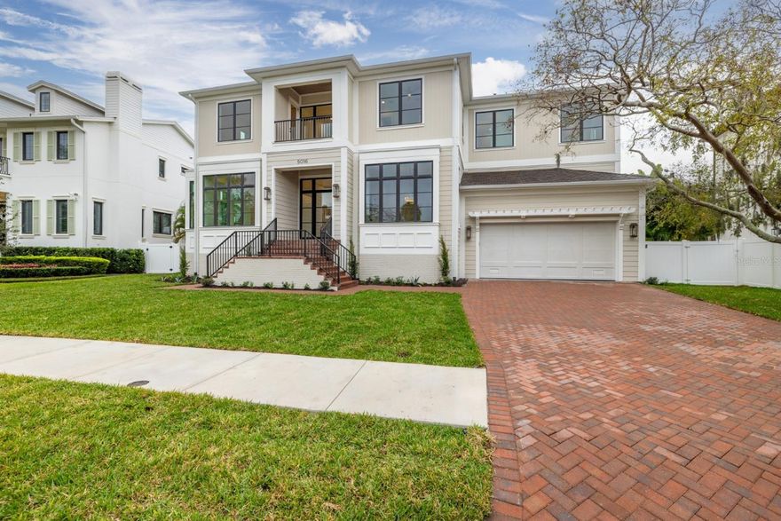 Under Construction. Welcome to this magnificent new construction home built by Milana Custom Homes, offering 5,770 square feet of luxurious living space. This stunning 2-story residence boasts 5 bedrooms, 5 full baths, and 2 half baths, ensuring ample space and comfort for you and your family. With a host of impressive features, this home is designed to exceed your expectations.
As you step inside, you'll be greeted by a grand 2-story foyer, setting the tone for the elegance and style that awaits you. To the right, the Dining Room/lounge perfect for hosting gatherings and special occasions with a wet bar, giving access to the family room. To the left, you'll find a den/study, ideal for a home office or library, offering a quiet retreat.
One of the highlights of this home is the guest suite conveniently located on the first floor. Complete with a walk-in closet and an en-suite bath, your guests will feel right at home in their private quarters. Continuing through the home, you'll discover a spacious Family Room including a gas fireplace that seamlessly flows into the Kitchen, creating an open and inviting space for everyday living and entertaining. The well-appointed Kitchen with Subzero refrigerator and 48 inch Wolf gas range features a large walk-in pantry, allowing for ample storage, and provides easy access to a Mud Room that connects to the Garage.
Adjacent to the Family Room, a delightful surprise awaits you - a Gym, perfect for staying active and healthy without ever leaving the comfort of your home. This space also provides access to the Pool Bath, ensuring convenience for those enjoying outdoor activities.
As you ascend the staircase to the second floor, you'll find the luxurious Master Suite, offering a serene sanctuary to unwind and recharge. With a generously sized walk-in closet and an en-suite bath featuring a separate tub, the Master Suite provides a true retreat within the home. Three additional bedrooms grace the second floor, all with their own walk-in closets and en-suite baths, ensuring comfort and privacy for every family member.


Completing the second floor is a laundry room, making chores a breeze, and a Bonus room, which can be customized to suit your needs. Whether you envision it as a media room, a playroom, or a home office, the possibilities are endless.
Located in the heart of South Tampa, this home offers easy access to a wealth of amenities, including shopping, dining, entertainment, and top-rated schools. Enjoy the convenience of being centrally located while indulging in the luxury and comfort of this exceptional Milana Custom Home.
Don't miss the opportunity to make this dream home your own. Schedule your showing today and experience the finest in modern living!