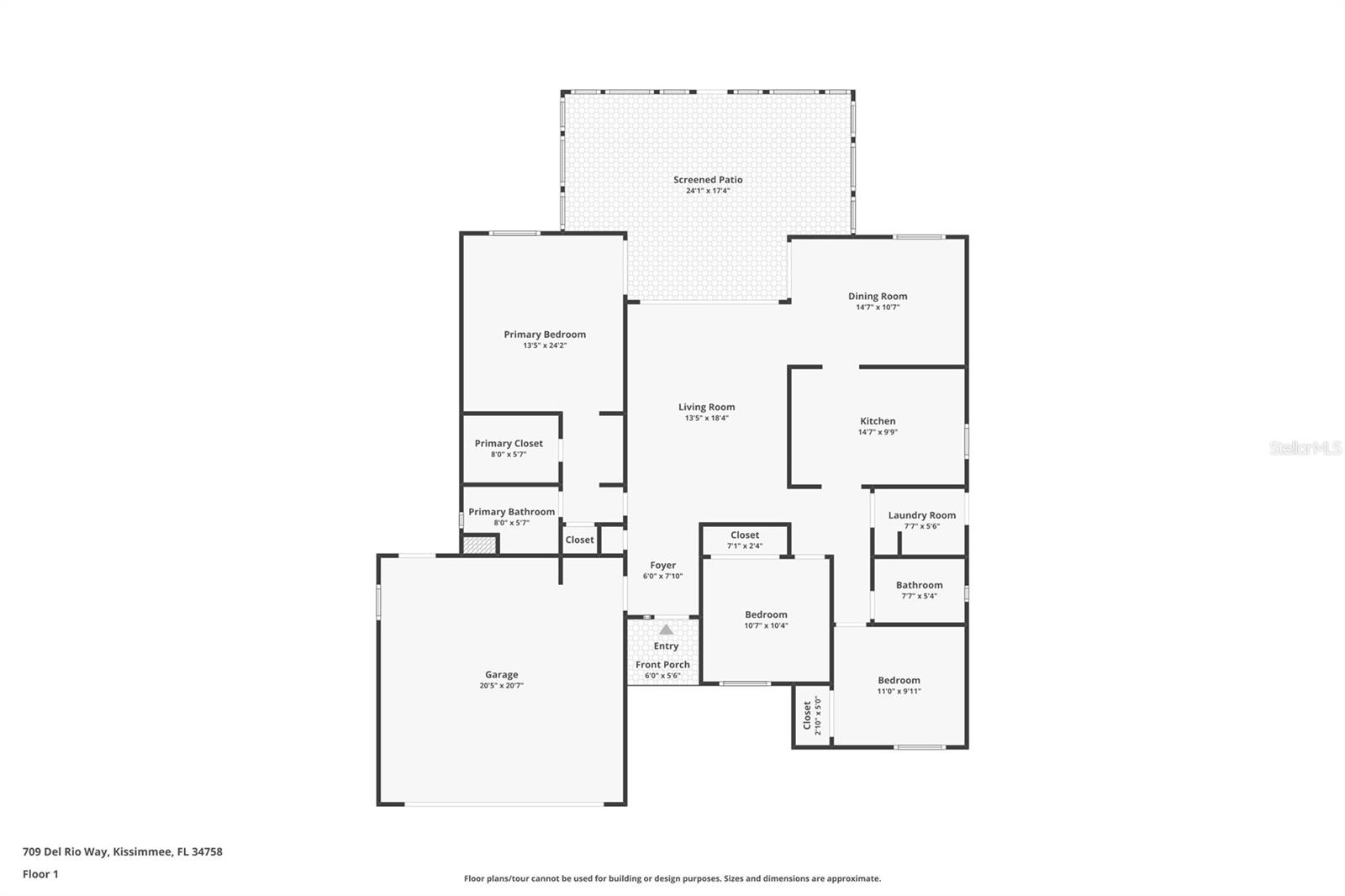 POINCIANA VILLAGE 1 NBHD 1 SOUTH - Residential Lease