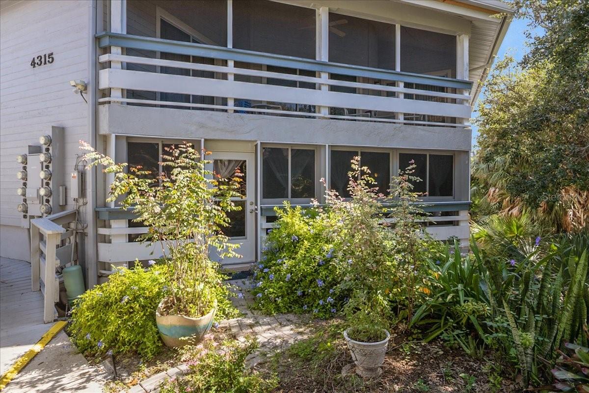 Sea Woods Verandas ground floor unit. Just a short walk from the ocean (no drive area) as well as shopping and restaurants, this inviting 2-bedroom, 2-bath condo is the perfect place to relax and enjoy coastal living. Fully furnished, new carpet in bedrooms, move in ready so you can start enjoying the beach lifestyle right away. The condo features a comfortable open living space along with a screened porch to enjoy your morning coffee or after a day at the beach. Ideal for a weekend getaway, seasonal retreat or year-round home. Short term rentals allowed. Sea Woods community features 3 pools (1 heated seasonally), tennis courts, shuffleboard, pickleball, a large clubhouse, recently updated fitness center. Enjoy walking or a leisurely ride thru the trails that wind gently beneath a canopy of majestic oak trees, offering cool shade and quiet escape from the sun or just enjoying the beauty of nature.
