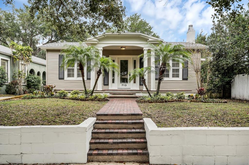 You do not want to miss out on this absolutely stunning 3x2 home built in 1932, located in historic Lake Davis-Greenwood district. Walkable community with outdoor activities like, jogging, biking, shopping, restaurants, and entertainment. Conveniently located a few minutes away to main roads, 15 minute drive to theme parks and Orlando International Airport. As you walk through the front pathway that leads to the front door, you will find a welcoming brick porch where you can sit and relax while reading a book. The house has formal dining room, a fireplace in the living room, 3 bedrooms with closets and 2 fully upgraded bathrooms. Upgrades includes 2021 roof, 2022 water heater, A/C 2023-Ducts, 2022 spot lights and ceiling fans. Other great items include 2022 interior and exterior paint, and new deck 2022. The kitchen is updated with wood cabinets, stainless appliances and granite countertops with an oversized isle. Living space features laundry room with new washer and dryer. This home is zoned for the "A" rated Boone and Blankner school district. The options are endless with this property as it fits the needs of many different buyers. Schedule a showing today!