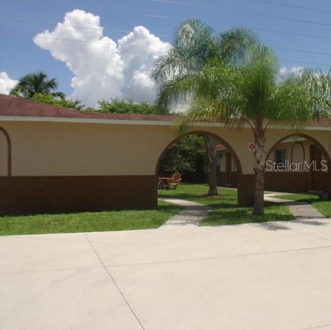 Innovative Realty residents are enrolled in the Resident Benefits Package (RBP) for $50.00/month which includes renters’ insurance, HVAC air filter delivery (for applicable properties), utilities management, our best-in-class resident rewards program, and much more! An admin fee of $195.00 will be due at move-in.
This cozy 2 bedroom, 2 bathroom has 879 sq ft of living space, has ceramic tiling throughout, and is located in Cape Coral. The kitchen features upgraded appliances which includes a refrigerator, dishwasher, range, and range hood. The home has a screened-in lanai, washer/dryer hook-ups, and custom shelving in the closets!