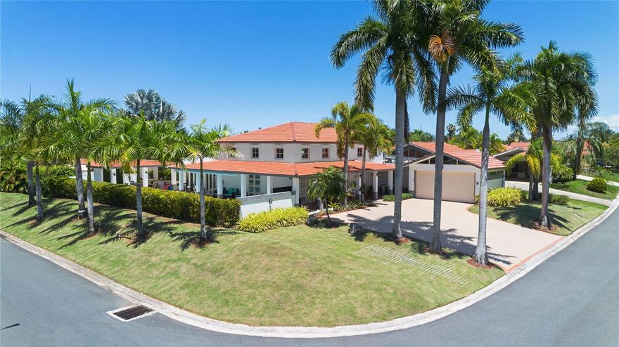 Stunning fully renovated 4-bed, 5.5-bath home located in the exclusive gated community of Sabanera Dorado. Situated on a spacious 1,100 m² (approx. 0.27-acre) cul-de-sac lot, this move-in-ready property features a bright open layout, high ceilings, and all-new windows with full crystal panes. The remodeled kitchen includes custom cabinetry, a pantry, laundry area, and built-in TV unit. The expansive master suite offers dual walk-in closets and a luxurious bath.
Enjoy resort-style outdoor living with a private swimming pool, covered terrace, and fully fenced backyard. Equipped with 29 solar panels, two backup generators (24/7 for up to 2 weeks), a 1,000-gallon cistern, solar water heater, whole-house water softener, , this home delivers unparalleled energy efficiency and self-sufficiency.
Additional features include storm shutters on all windows, tempered glass, aluminum and glass doorsand security cameras.
Residents of Sabanera Dorado enjoy access to top-tier amenities including jogging trails, a fitness center, lap pool, clubhouse, theater, playgrounds, tennis and basketball courts, and the renowned TASIS Dorado School. Community also includes a healthcare clinic, convenience store, and upcoming dining options.
Act 60 eligible. Schedule your private tour today—your Caribbean oasis awaits.