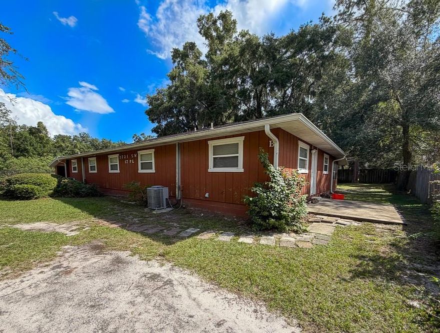 This 2-bedroom, 1-bath home in the Shady Forest subdivision is located less than half a mile from the University of Florida. The property offers a spacious floor plan, a fully equipped kitchen, a Florida room, and a utility room with washer/dryer hookups for added convenience. The covered detached deck provides the perfect spot for entertaining guests or enjoying a quiet afternoon outdoors. Enjoy easy access to RTS bus routes, providing an easy commute to UF, The Harn Museum, Butler Plaza, Celebration Pointe, The Oaks Mall, Santa Fe College, and a variety of shopping, dining, and entertainment options—all within one mile. Yard care is included in the rent! Schedule a showing today.

$60.00 Non-Refundable Application Fee (per adult over the age of 18)
$60.00 Non-Refundable Guarantor Fee (if Applicable)
$250.00 Leasing Fee (Due at Time of Lease Signing)
Security Deposit equal to one months rent! (Due at Time of Lease Signing)
$250.00 per pet, per year, non-refundable for pets less than 30 lbs
$300.00 per pet, per year, non-refundable for pets over 30 lbs
$25.00 per month pet rent