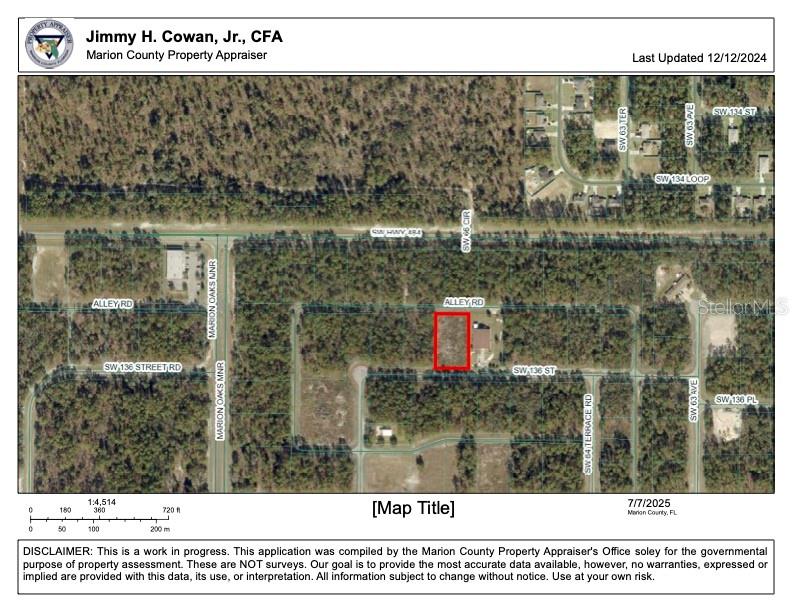 Prime commercial Opportunity!! Oversized, cleared commercial land. This 0.86-acre property boasts a fantastic location, perfect for a variety of business ventures. With ample space to build and grow, this land offers endless possibilities. Just a block from HWY 484 Perfect spot for professional office, store, etc. front road and rear alley access for added convenience. Don't miss out on this exceptional opportunity!!